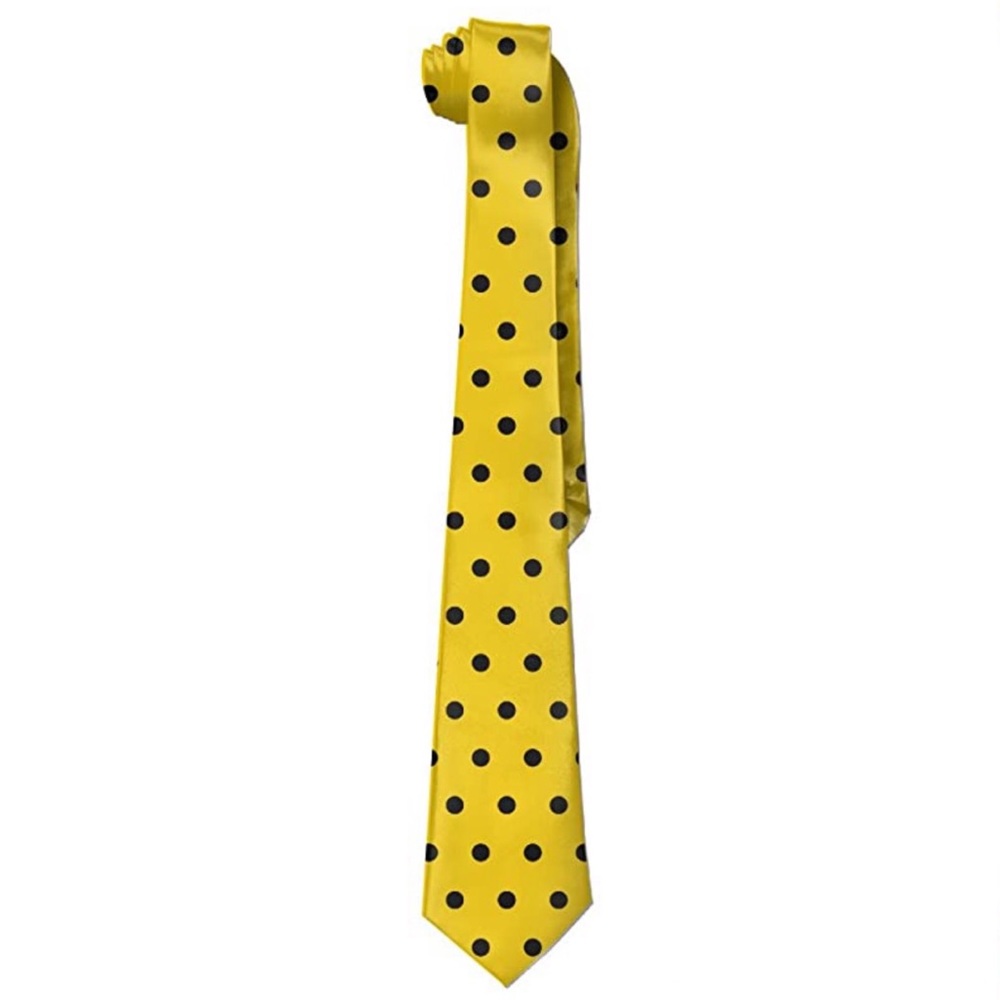 Yellow Polka-Dot Tie